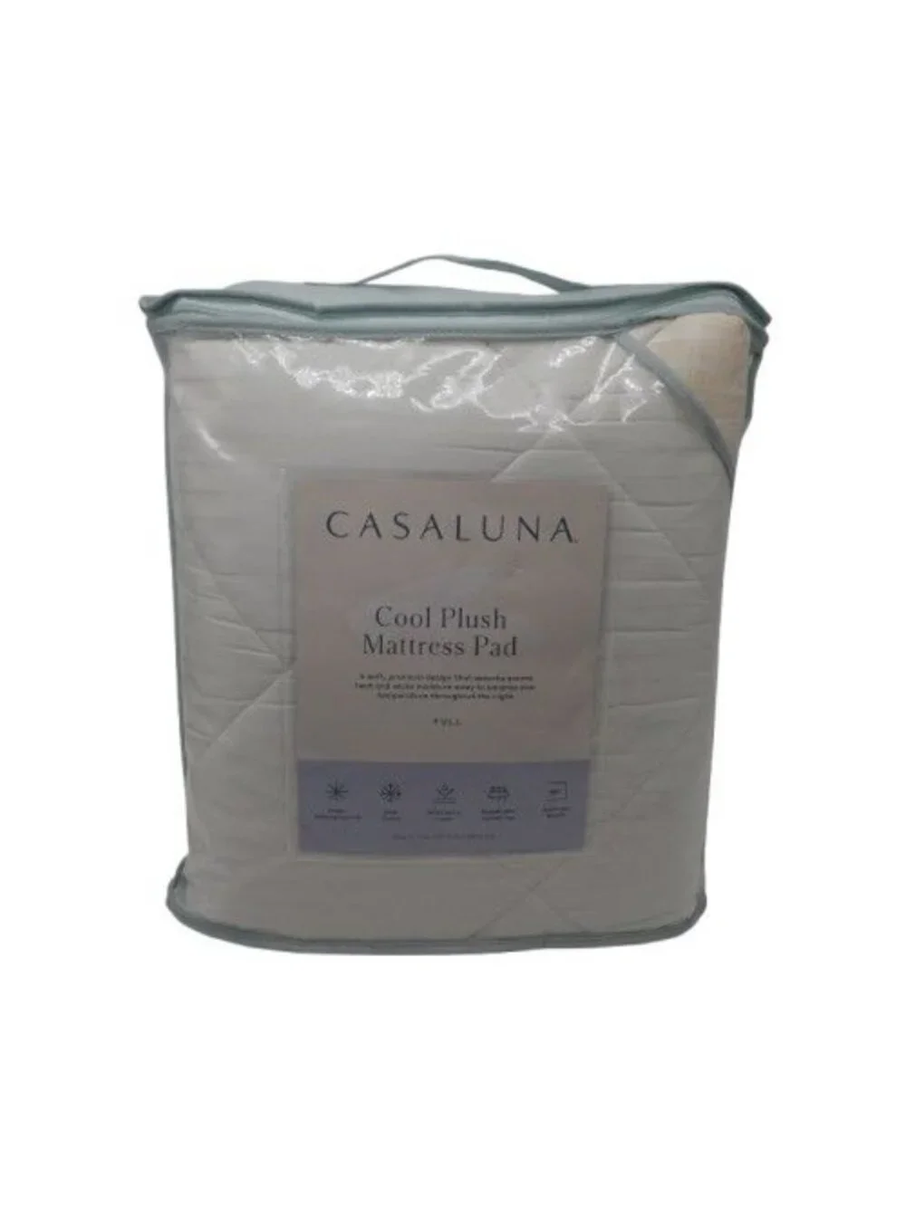 Bedding | Nwd Casaluna Cool Plush Mattress Pad White Full Comfort Home ...